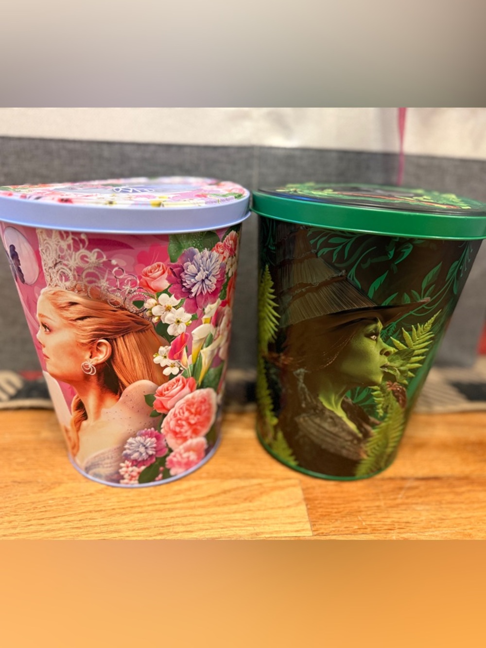 Glinda & Elphaba Wicked For Good Popcorn Buckets